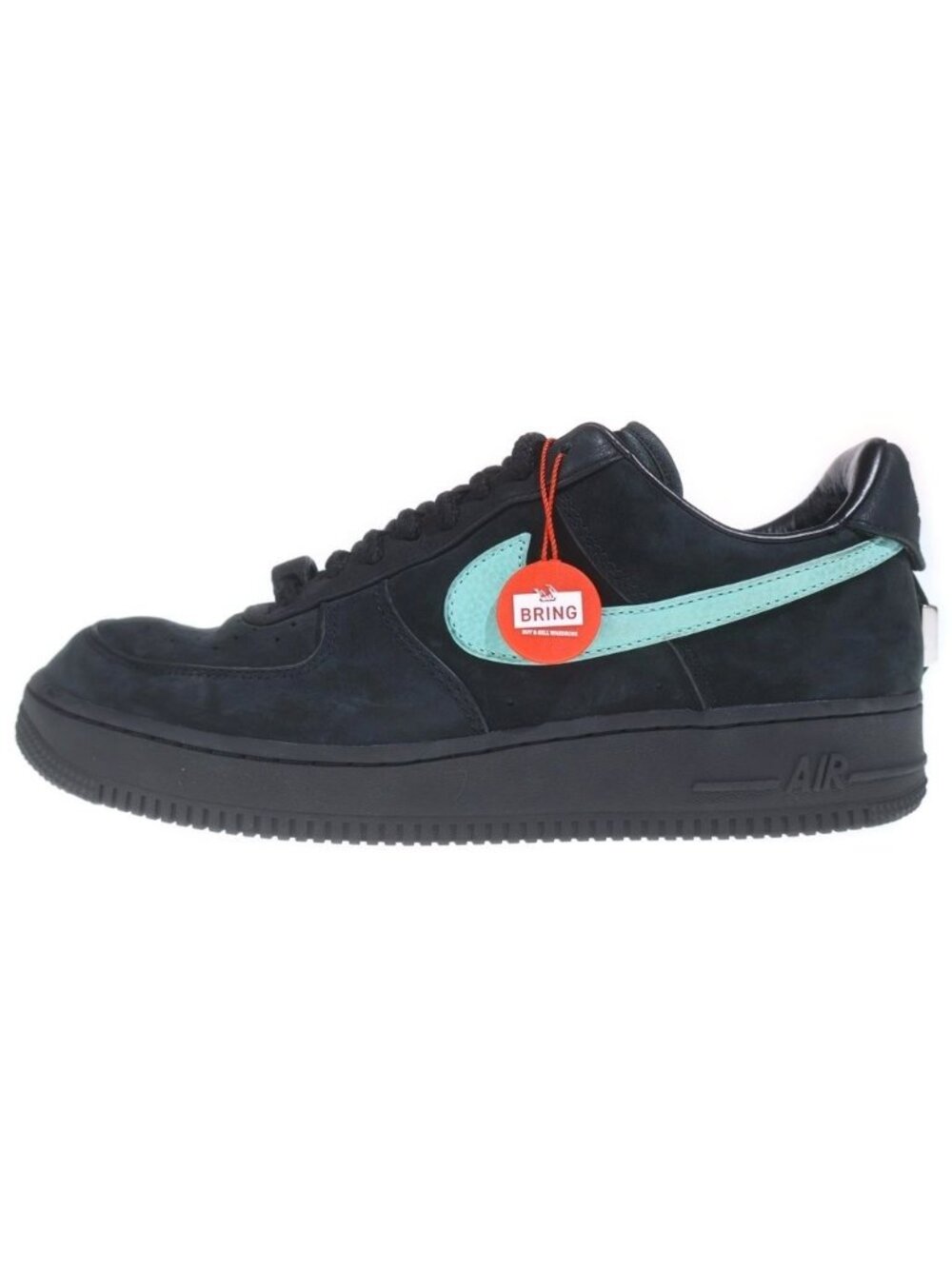 Tiffany & Co Nike Air Force 1 Low Black Air 1 Low Cut Sneakers